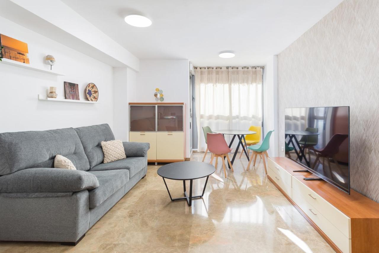 דירות ולנסיה Piso Familiar Cerca Del Centro, Ac Y Wifi Gratis מראה חיצוני תמונה