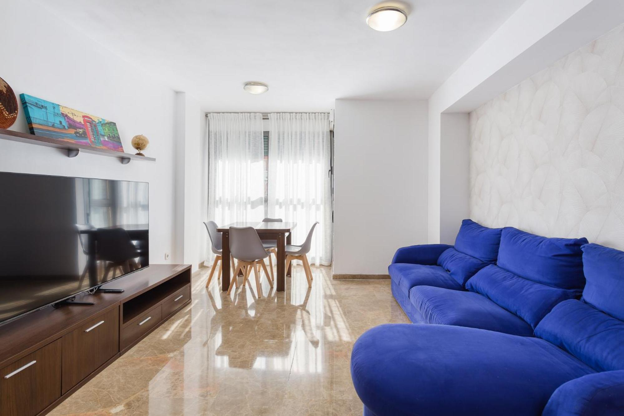 דירות ולנסיה Piso Familiar Cerca Del Centro, Ac Y Wifi Gratis מראה חיצוני תמונה